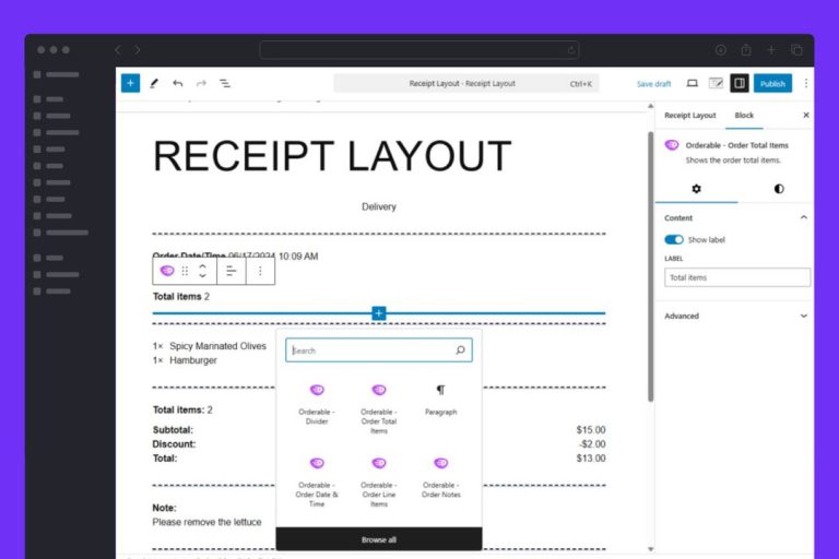 วิธีพิมพ์ใบแจ้งหนี้และใบส่งของใน WooCommerce