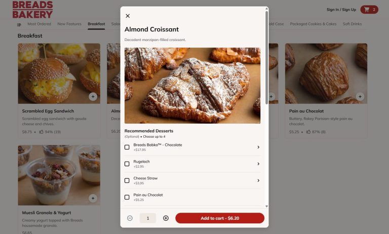 7 ตัวอย่างเว็บไซต์ร้านเบเกอรี่สำหรับปี 2025