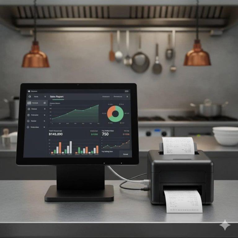ระบบ POS ร้านอาหารรายงานการขาย: ไขความลับข้อมูล สู่กลยุทธ์เพิ่มยอดขาย ลดต้นทุนที่เจ้าของร้านต้องรู้