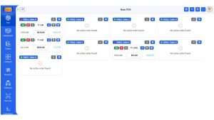 Restaurant POS system - basic mode screen shot demo - POS Panel